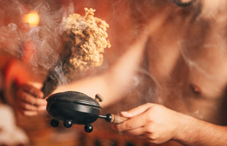 Herbal sauna